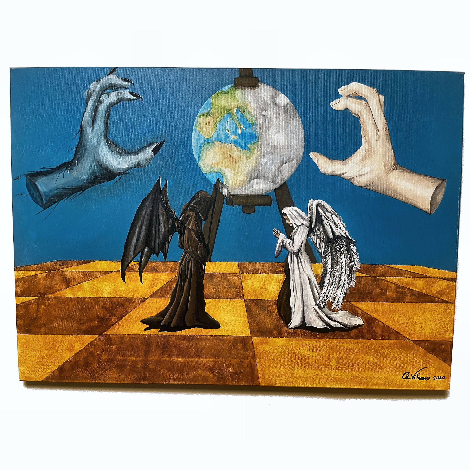  Equilibrio Universale  - Quadro moderno Vitrano Cristian